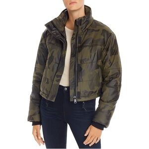 Bagatelle Camo Puffer Jacket Small
